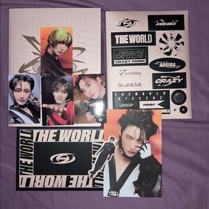 ATEEZ THE WORLD EP. FIN kpop album with Photocards and Stickers